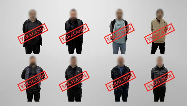 Kırmızı bültenle aranan 3, ulusal seviyede aranan 5 suçlu Türkiye’ye iade edildi