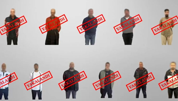 Kırmızı bültenle ve ulusal seviyede aranan 11 suçlu Türkiye’ye iade edildi