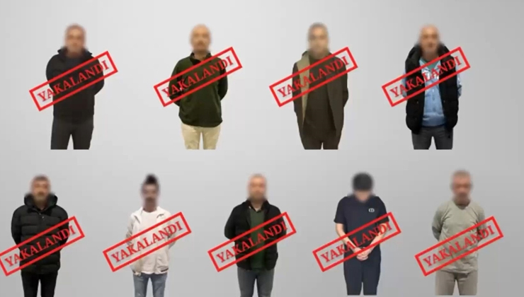 Kırmızı bültenle ve ulusal seviyede aranan 9 suçlu Türkiye’ye getirildi