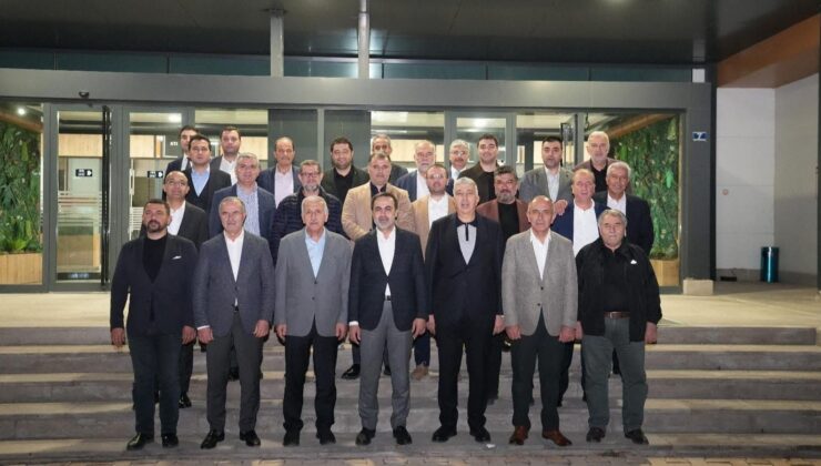 Konya iş dünyası bu toplantıda bir araya geldi