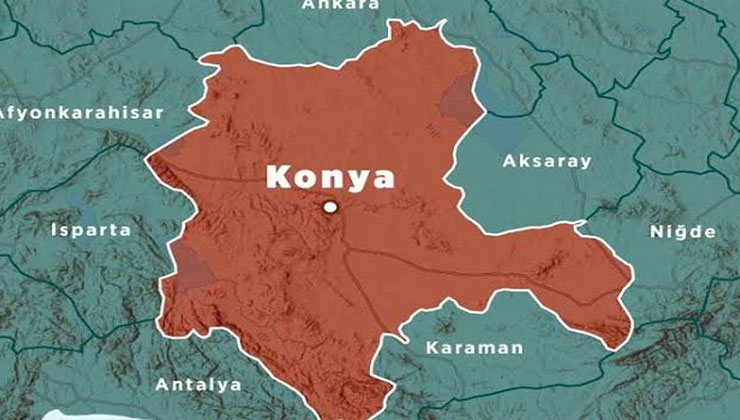 Konya sallandı