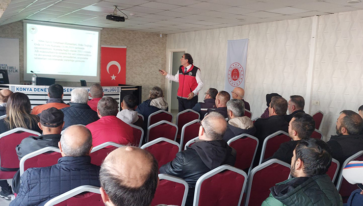 Konya Tarım ve Orman Müdürlüğü bilgilendirmeye devam ediyor