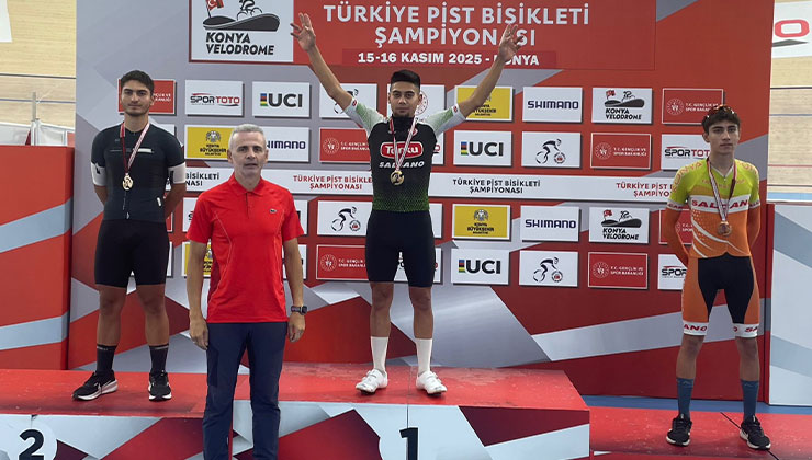 Konya Veledromu’nda Torku rüzgarı