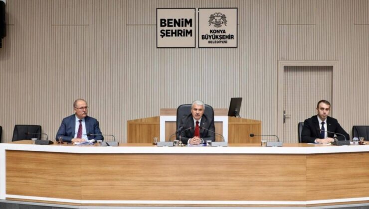 Konya’da 2025 yılı yatırımları değerlendirildi