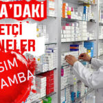 Konya’da bugün hangi eczaneler nöbetçi? 5 Kasım Çarşamba günü
