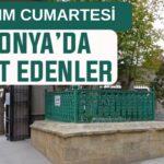 Konya’da bugün kimler vefat etti? 8 Kasım Cumartesi günü