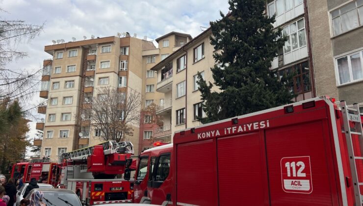 Konya’da dairedeki kombi patladı: 1 yaralı