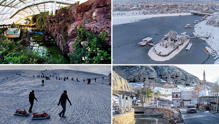 Konya’da kışın en çok bu yerler ziyaret ediliyor