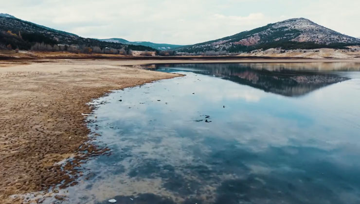 Konya’da o barajda sular çekildi: Gizli tarih ortaya çıktı