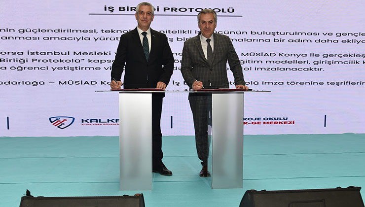 Konya’da okul sanayi iş birliği güçleniyor