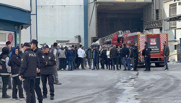 Konya’da un fabrikasındaki patlamada bir kişi yaralandı