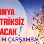 Konya’nın bu mahallelerinde elektrik olmayacak! 5 Kasım Çarşamba