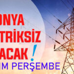 Konya’nın bu mahallelerinde elektrik olmayacak! 6 Kasım Perşembe