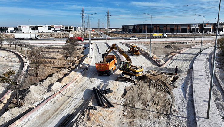 Konya’nın o hattında çalışmalar hız kesmeden devam ediyor
