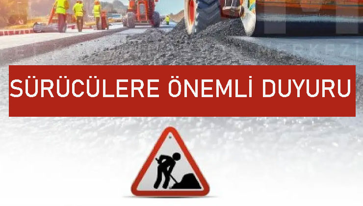Konya’nın o kavşağında şerit daraltması!