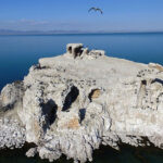 Konya’nın sular içindeki kız kalesi ilgi bekliyor