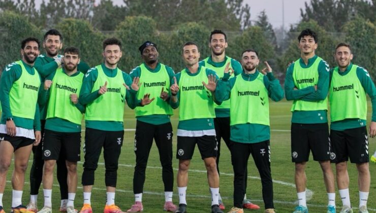 Konyaspor, Antalya maçının hazırlıklarını tamamlıyor