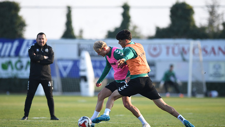 Konyaspor, Trabzon’a hazırlanıyor
