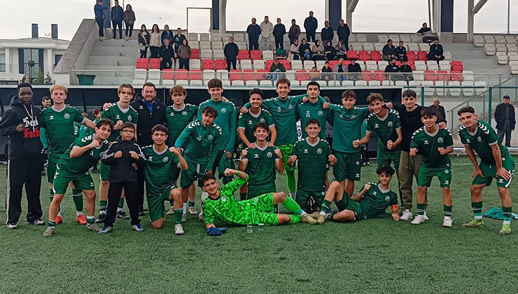 Konyaspor U17 liderliğini korudu: 3-0