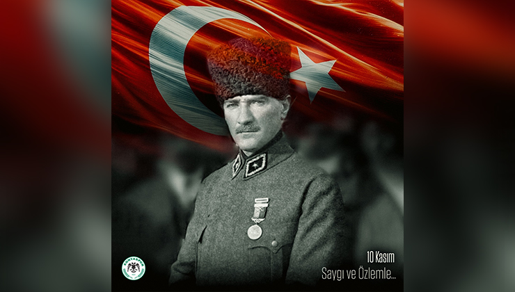 Konyaspor’dan ‘10 Kasım’ mesajı