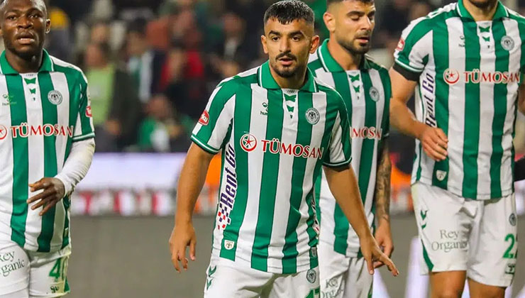 Konyasporlu forvete milli davet