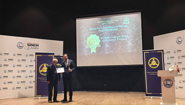 KOSKİ’nin yerli ve milli CBS Projesine “Bilişim Yıldızları 2025” ödülü