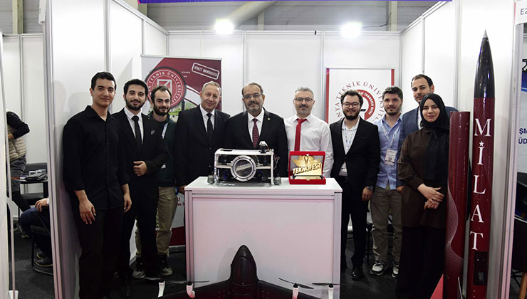 KTÜN standına fuarda yoğun ilgi