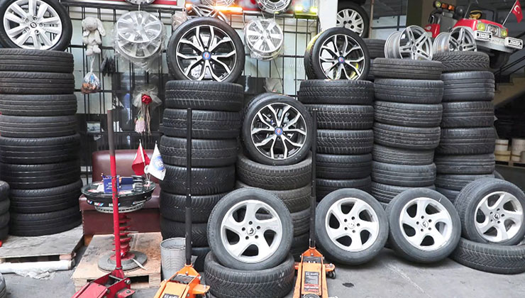 Lastikçilerde ‘kış lastiği’ yoğunluğu yaşanıyor