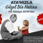 M1 Konya AVM’de 10 Kasım’a özel dijital hatıra etkinliği