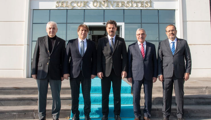 Rektörler, Selçuk Üniversitesi’nde buluştu