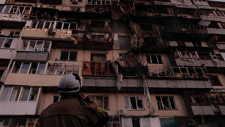 Rus ordusundan Kiev’e yoğun saldırı: 3 ölü, 26 yaralı