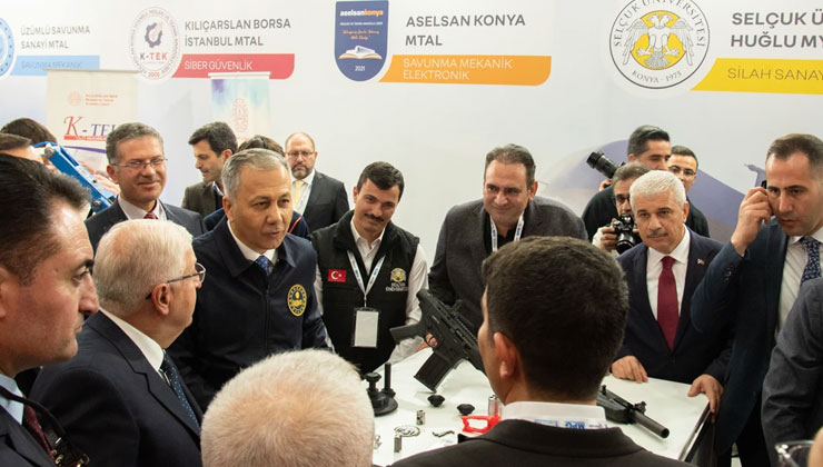 Savunma Fuarında Selçuk Üniversitesi rüzgarı