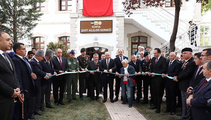 Şehit Aileleri Derneği binasının açılışı dualarla yapıldı