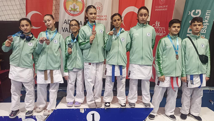 Selçuklu Belediyespor, Adana’dan 7 madalyayla döndü