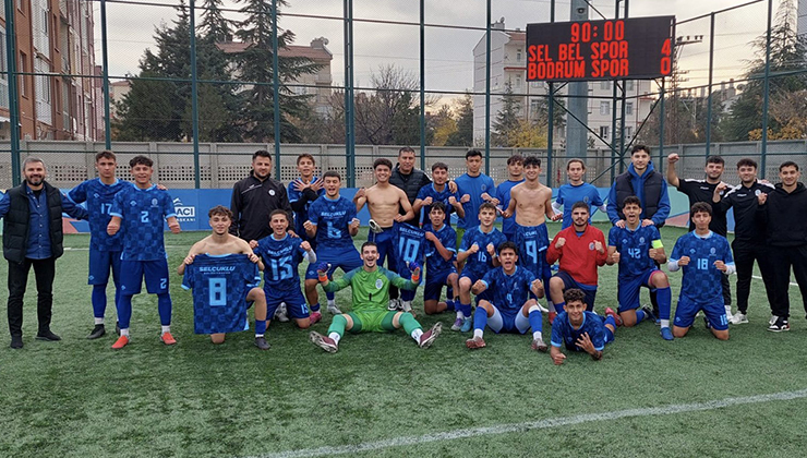 Selçuklu Belediyespor farklı kazandı
