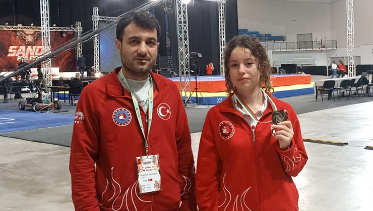 Selçuklu Belediyesporlu İlayda Yılmaz, Balkan şampiyonu