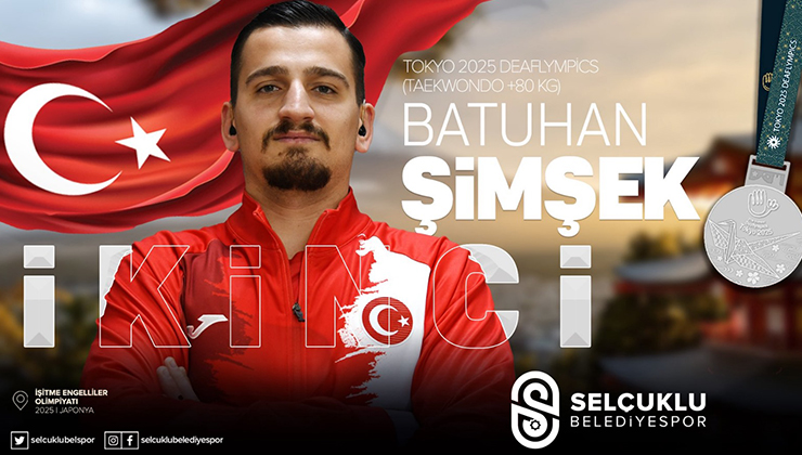 Selçuklu Belediyesporlu Şimşek’ten büyük başarı! Ülkemize ilki yaşattı