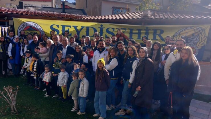 Seydişehir Fenerbahçeliler ailesi kahvaltıda buluştu