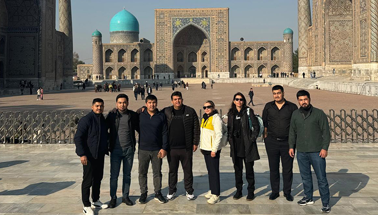 Seydişehir heyeti, uluslararası proje için Özbekistan’da