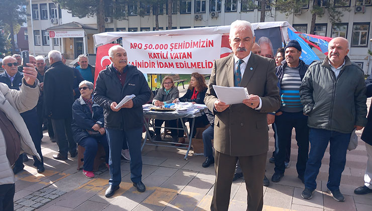 Seydişehir’de İYİ Parti’den teröre tepki protestosu
