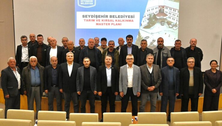 Seydişehir’de Tarım Master Planı görüşüldü