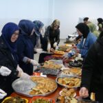 Seydişehir’de üniversite öğrencilerine anne yemekleri ikram edildi