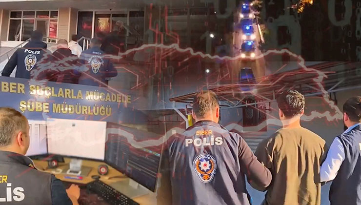 Konya dahil 59 ilde siber suçlara yönelik operasyon; 539 gözaltı
