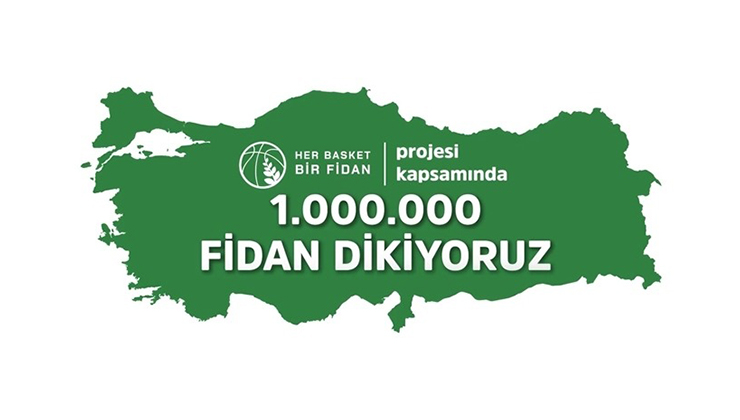 TBF, 1 milyon fidan dikecek