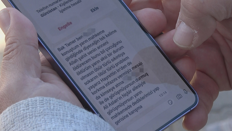 Tehdit edilince duruşmada şikayetini çekti, 2 gün sonra suç duyurusunda bulundu