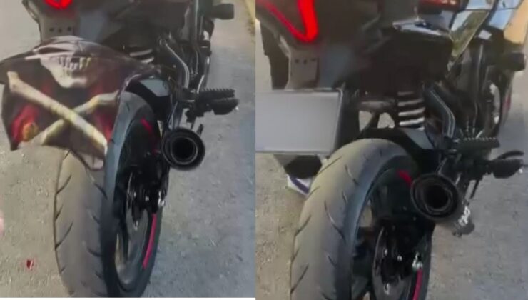 Trafik kurallarını ihlal eden motosikletlinin ehliyeti daimi olarak iptal edildi