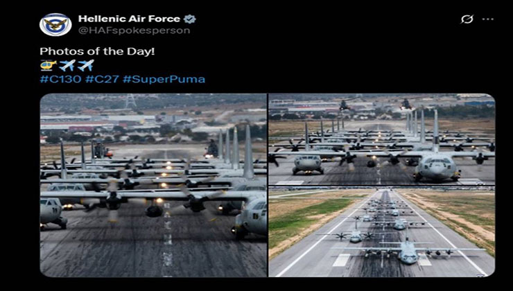 Türkiye şehitlerine ağlarken Yunanistan’dan skandal paylaşım: Tepki gelince sildiler