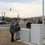 Yunak Belediye Başkanı Günaltay sinyalizasyon ve ışıklandırma sistemini inceledi