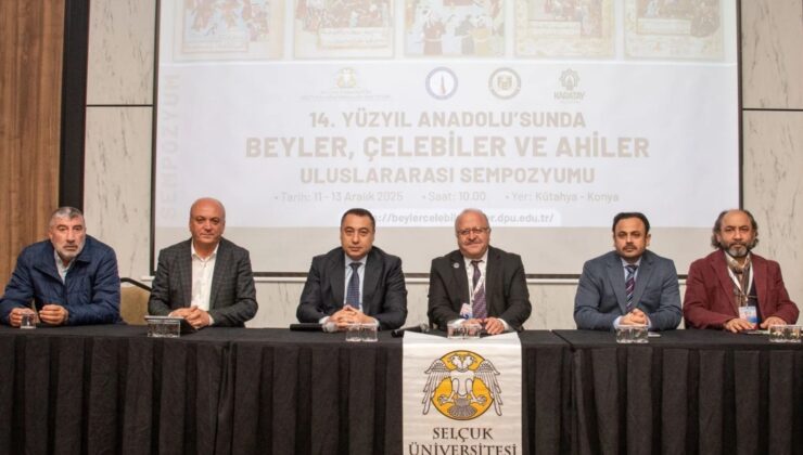 14. Yüzyıl Anadolusu’nda Beyler, Çelebiler ve Ahiler Sempozyumu sona erdi