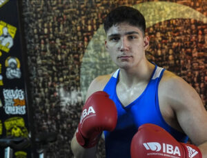 16 yaşında Avrupa şampiyonu olan milli boksörün gözü yükseklerde